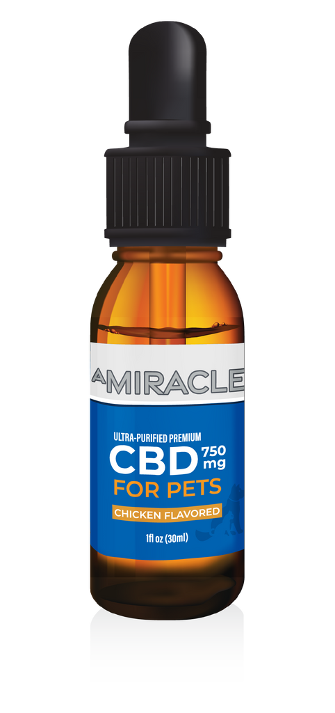 CBD Pet Oil 750 mg Chicken Flavor