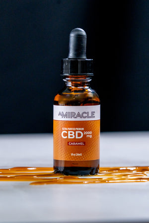 CBD Oil 2000mg Carmel Flavor