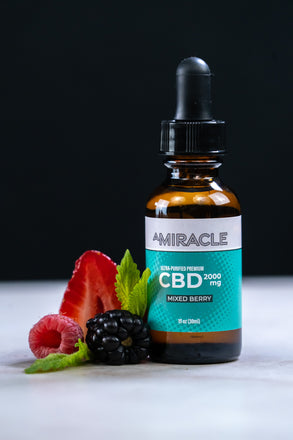 CBD Oil 2000mg Mixed Berry Flavor