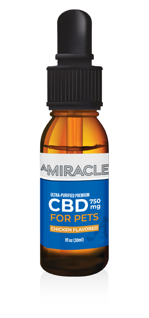 CBD Pet Oil 750mg Chicken Flavor