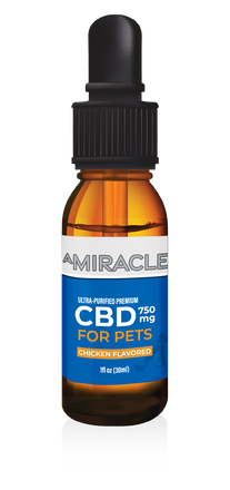 CBD Pet Oil 750 mg Chicken Flavor