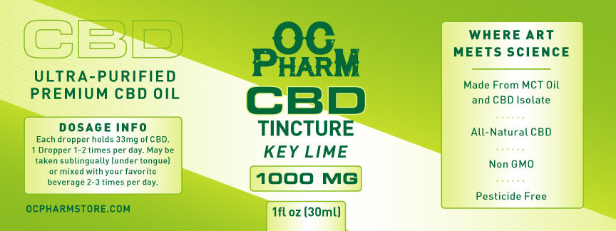 Key Lime CBD Tincture
